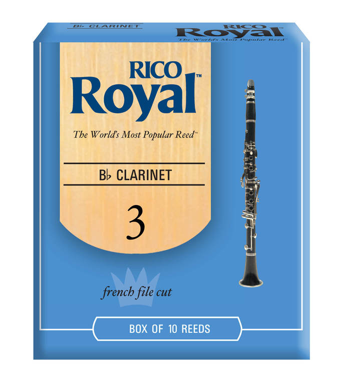 RCB1030 Rico Royal Трости для кларнета Вb, размер 3.0, 10шт, Rico