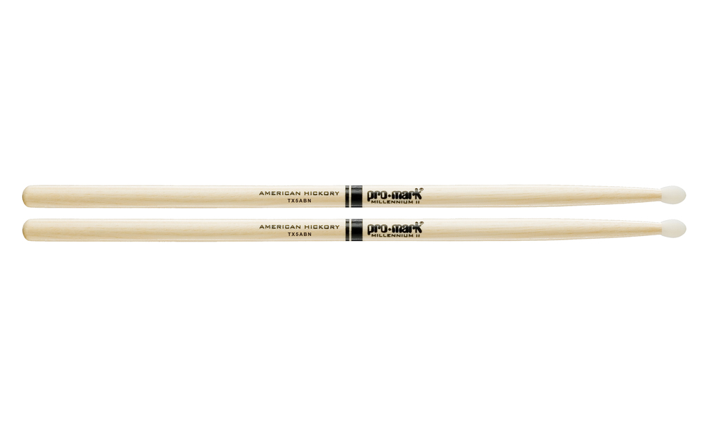 TX5ABN 5AB Барабанные палочки, орех гикори, нейлоновый наконечник, ProMark