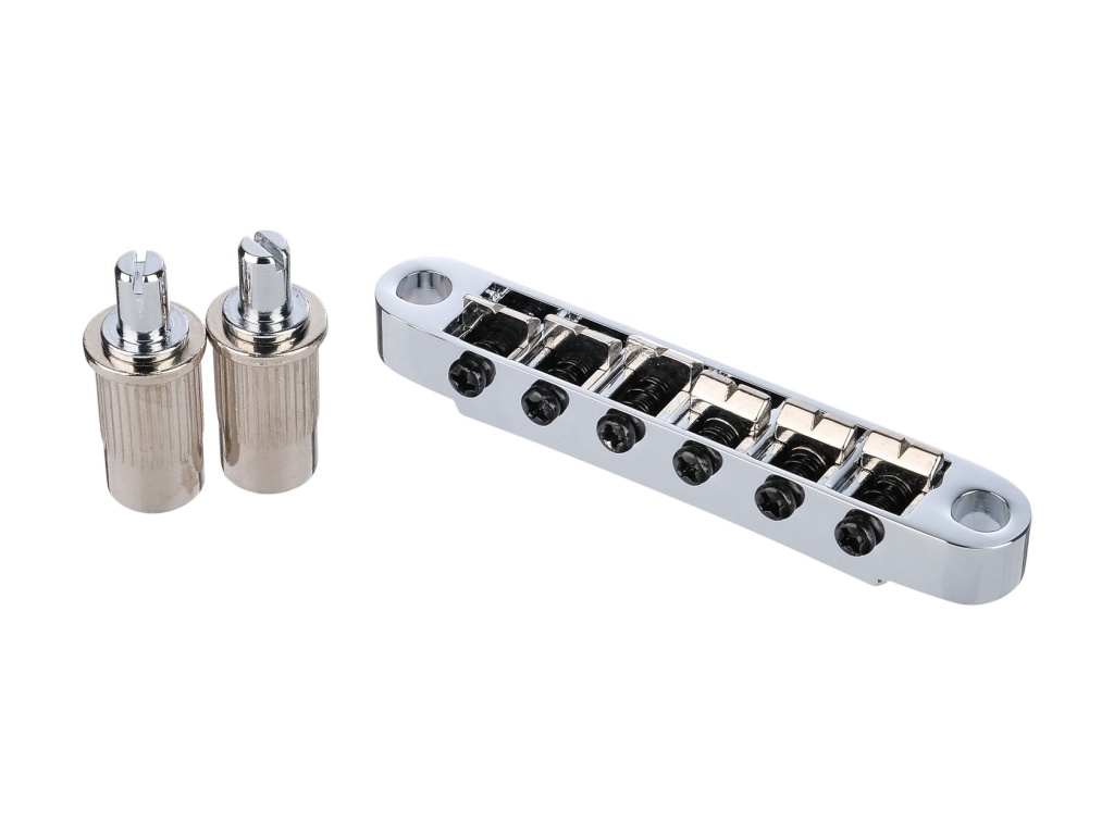 WOGB2-CR M Series Бридж Tune-O-Matic, хром, Wilkinson
