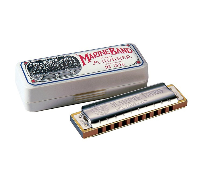 M1896037 Marine Band 1896 D-major Губная гармошка, уменьшенная упаковка, Hohner