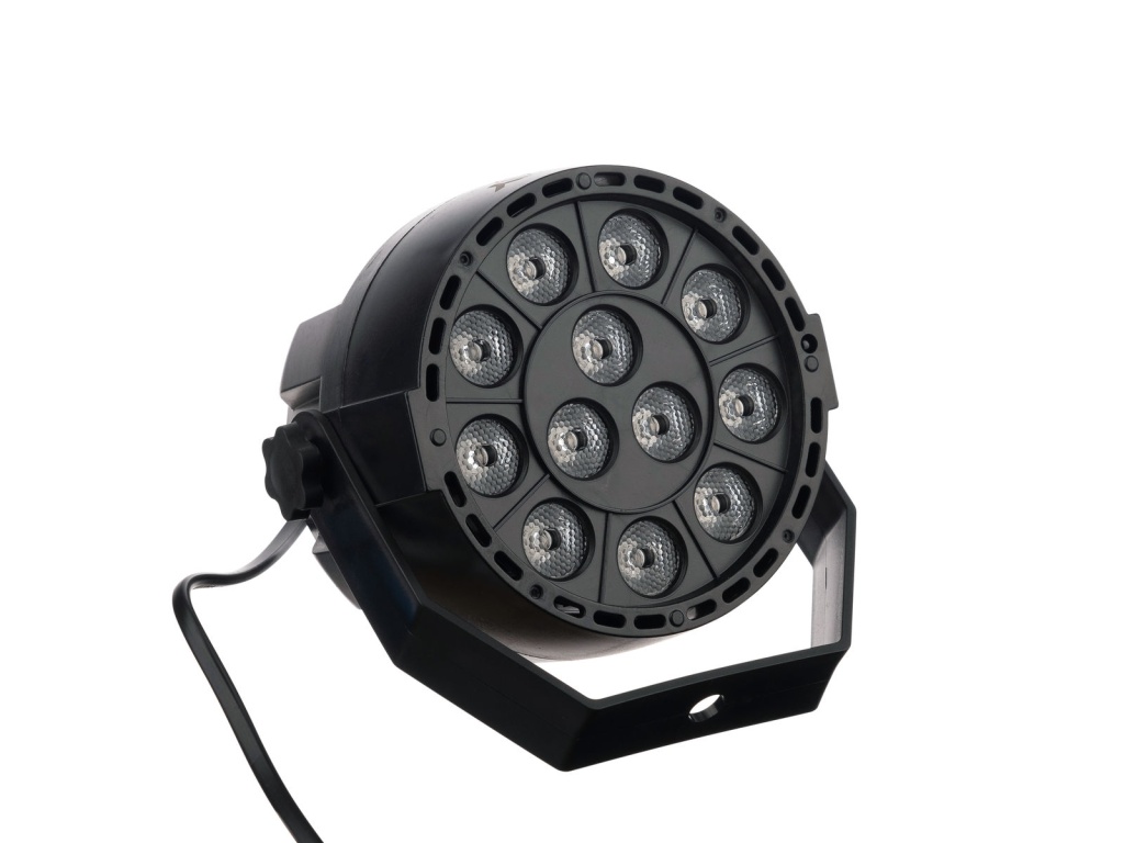 PL012UV Светодиодный прожектор (Ультрафиолет) , UV LED 12x1Вт Bi Ray