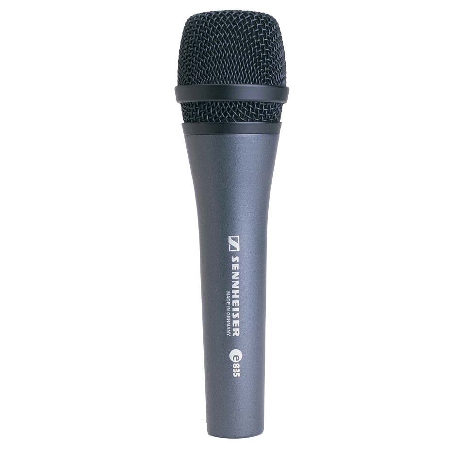 SENNHEISER E 835 - динамический вокальный микрофон, кардиоида, 40 - 16000 Гц, 350 Ом