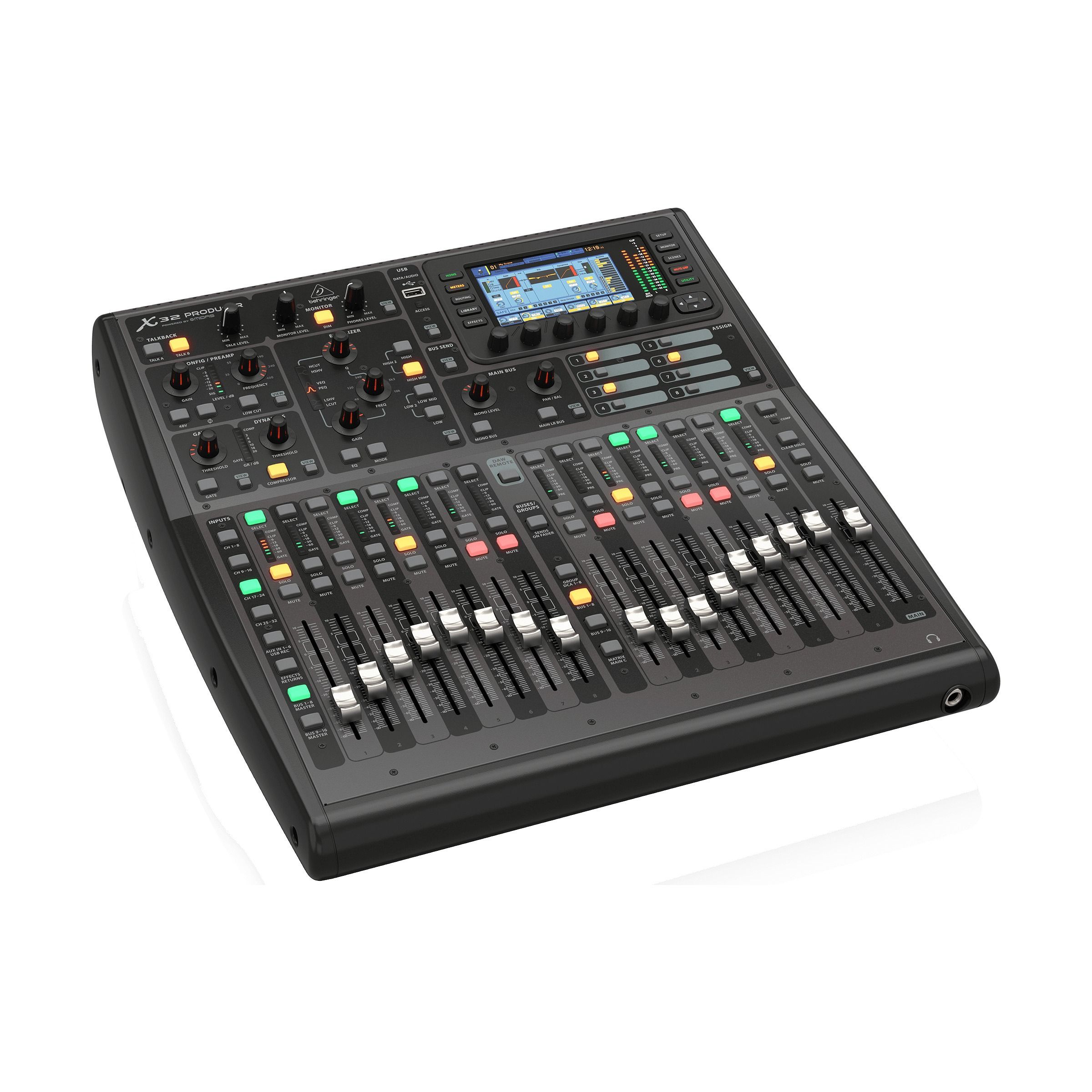 BEHRINGER X32 PRODUCER - цифровой микшер, 16 входов, 16 шин