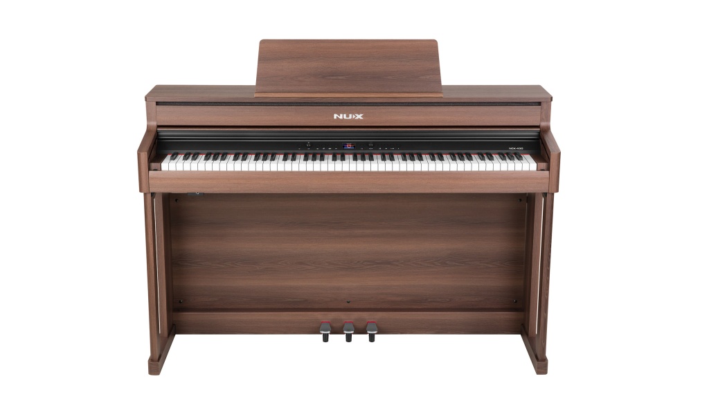 NCK-430-WN Цифровое пианино на стойке с педалями, цвет орех, Nux