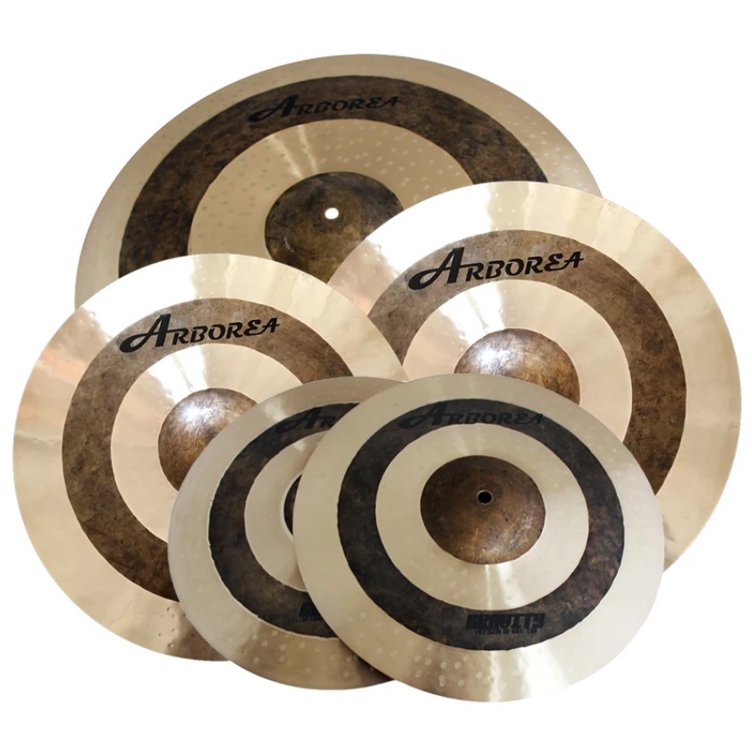 GR14161820SET Gravity Series Комплект тарелок 14, 16, 18, 20", с чехлом, Arborea