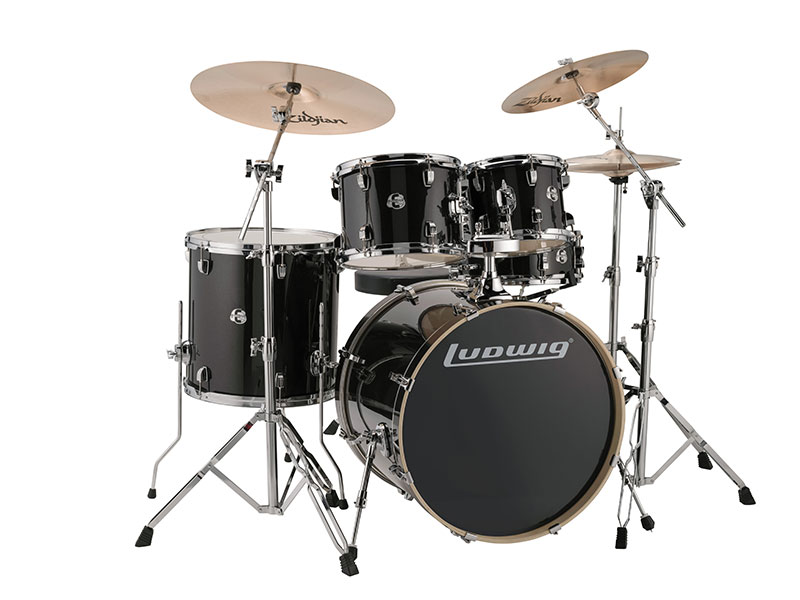 LCEE22016EXP Element Evolution Барабанная установка, черная, Ludwig