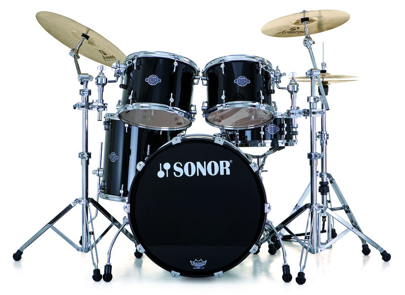 17230140 ASC 11 Studio Set NM 11234 Ascent Барабанная установка, черная, б/кронштейна, Sonor