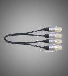 BB991-3M Кабель акустический, 2хRCA — 2хRCA, 3м, Soundking