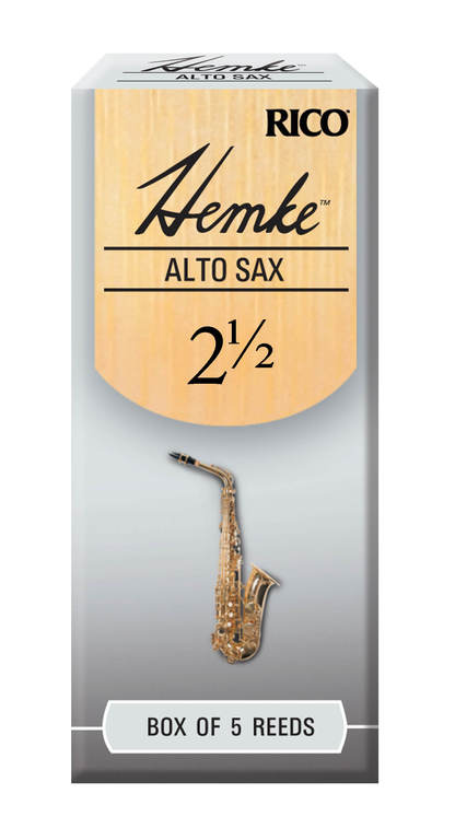 RHKP5ASX250 Hemke Трости для саксофона альт, размер 2.5, 5шт, Rico