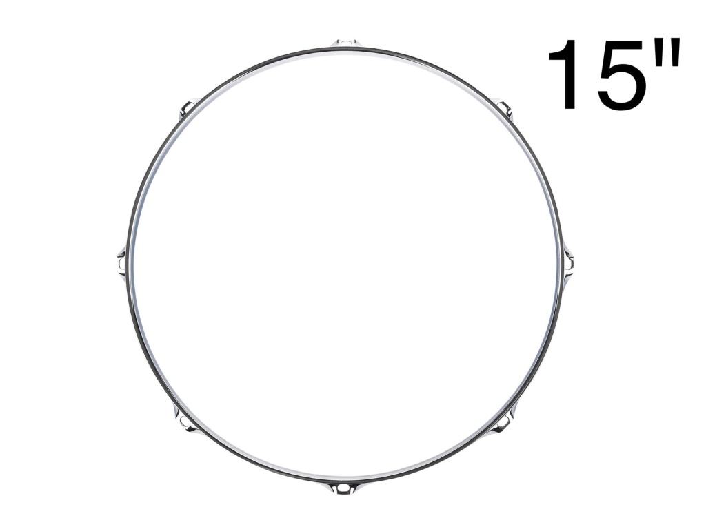 HA08-161508CR Обод малого и том барабана 15", верхний, сталь 1.6мм, LDrums