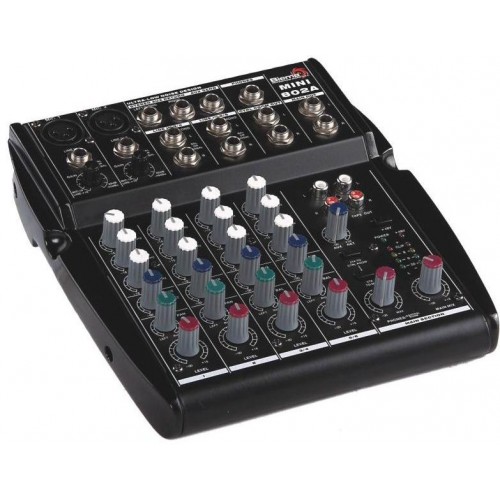 MINI802A Микшерный пульт, 4 канала, Biema