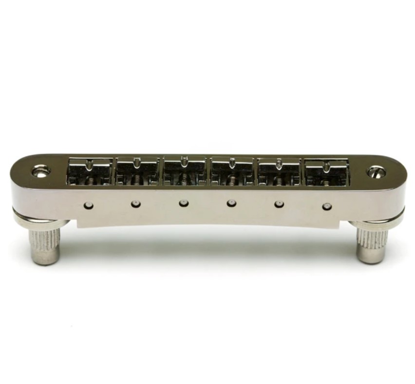 PM-8843-BN ResoMax NV1 Бридж (струнодержатель), 4мм, черный никель, GraphTech