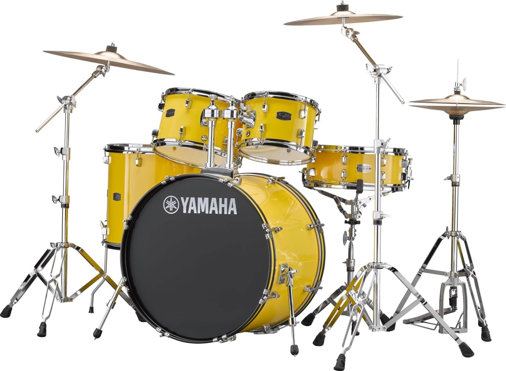 RDP2F5-YL Rydeen Барабанная установка со стойками, желтая, (2 корбки)), Yamaha