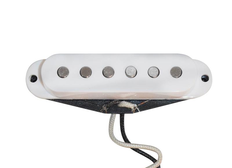 BS-01ANeck-WH Звукосниматель магнитный, сингл, нековый, белый, Belcat