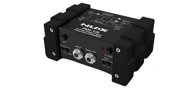 *PDI-1G Guitar Direct Box Преобразователь сигнала для гитары директбокс (ди-бокс), Nux Cherub