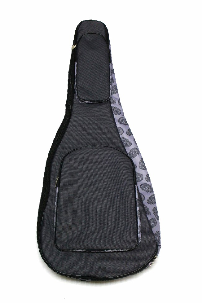 MZ-ChGC-3grey/skull2 Чехол для классической  гитары, MEZZO