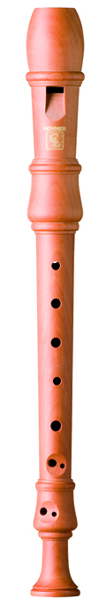 B95443 Classic Блокфлейта До-сопрано, материал -грушевое дерево, 2 части, барочная система, Hohner
