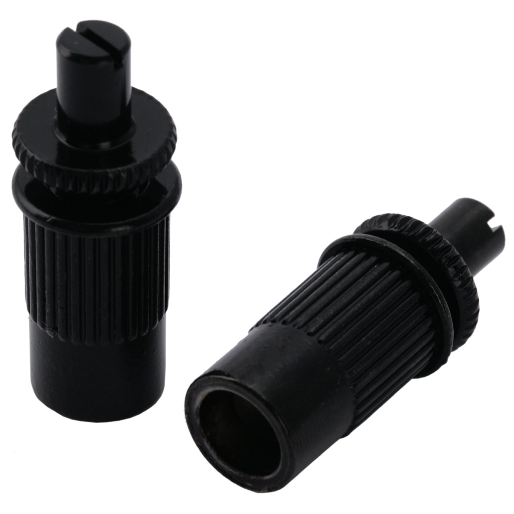 MX2209BK-2 Опоры бриджа Tune-O-Matic Nashville, 2шт, черные, Musiclily