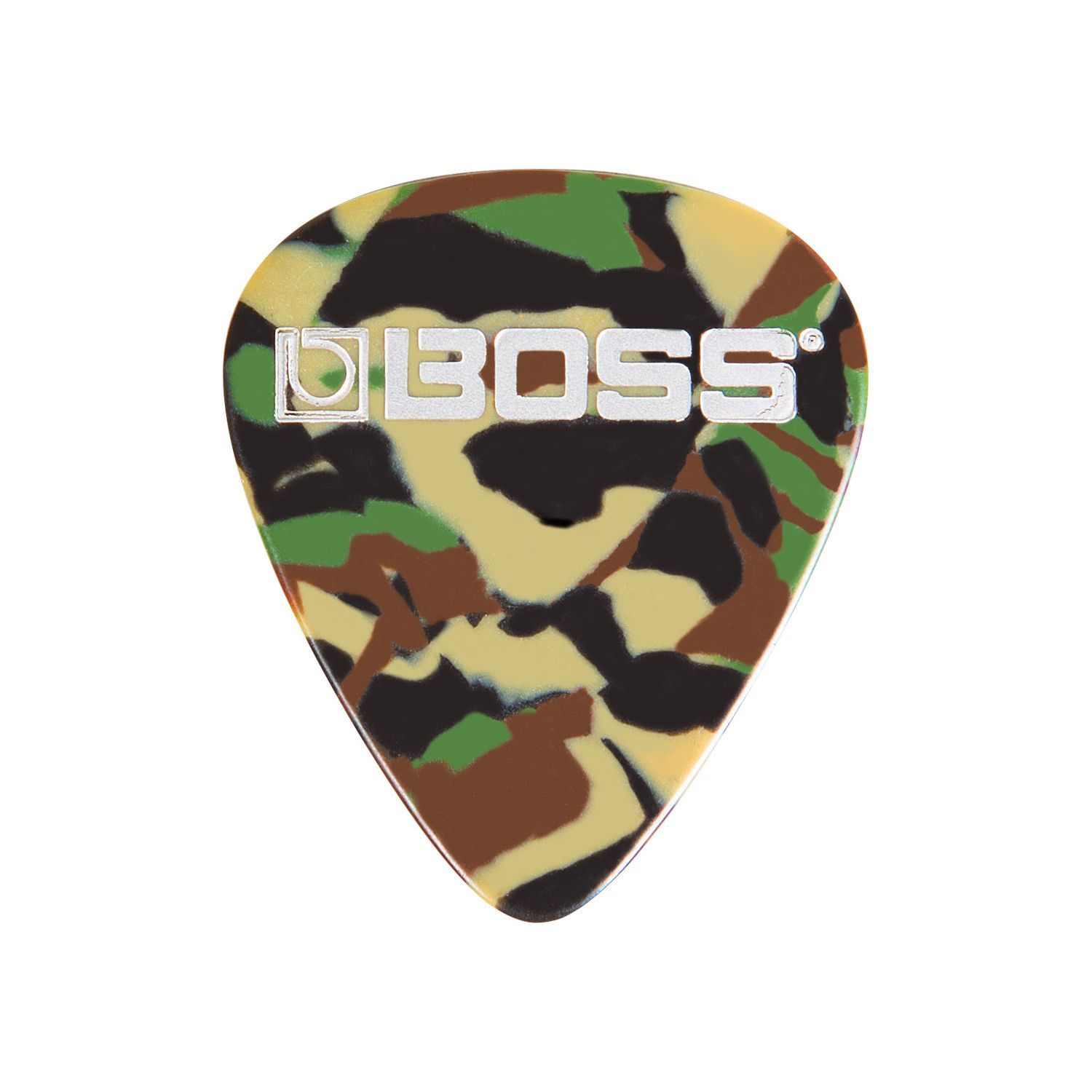 BOSS BPK-12-CT - медиаторы Celluloid Camo Thin, 12 штук