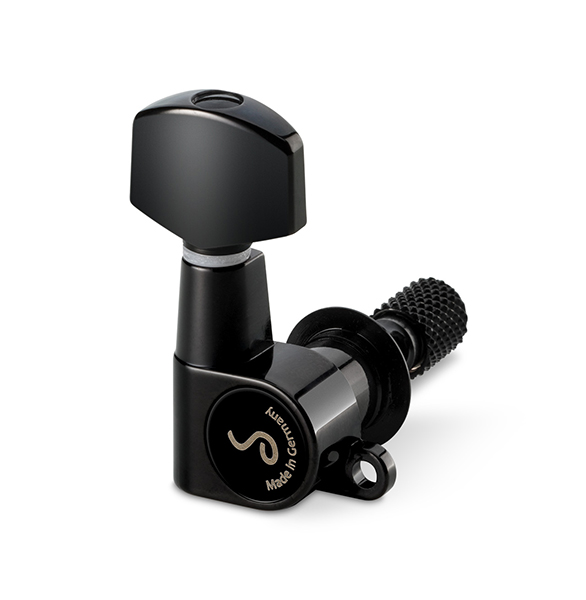 10040420.01.55 M6 Mini Toplocking Комплект одиночной колковой механики, 6 левых,мал,ч.хром, Schaller