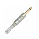 6CH Разъем на кабель 1/4” Male (6,35мм), моно, Leem