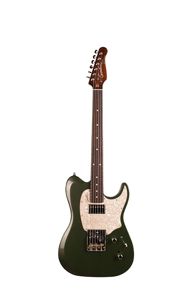 046959 Stadium '59 Desert Green RN Электрогитара, зеленая, Godin
