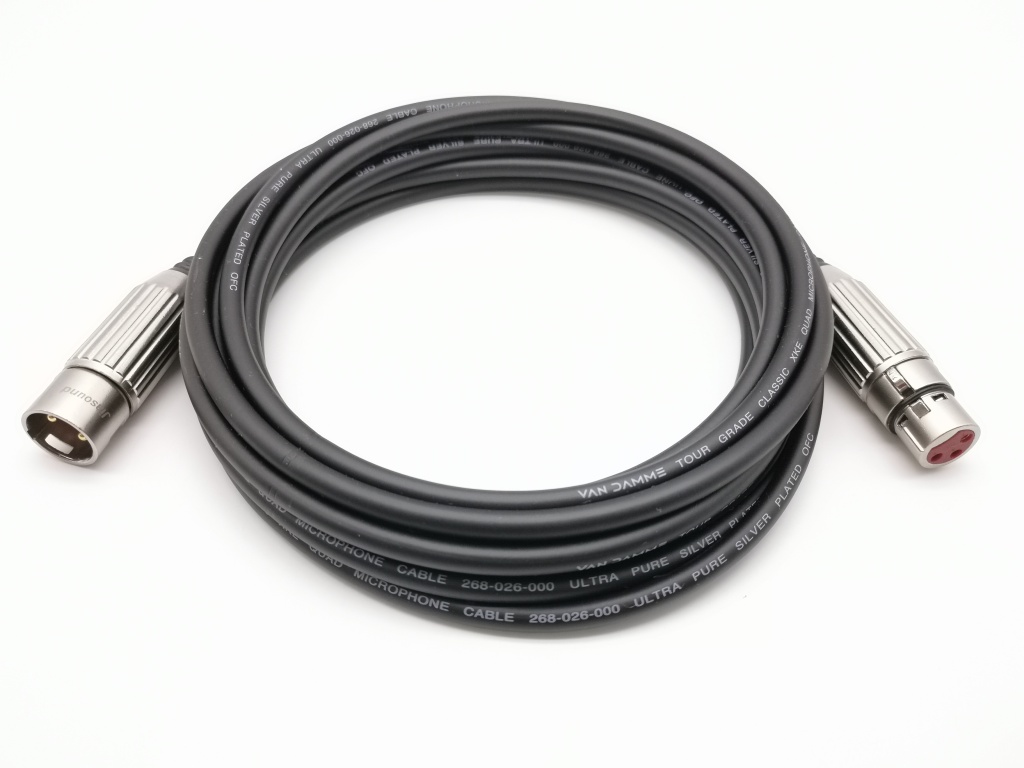G2-XLR-M-F-0100-0 Кабель микрофонный XLR-M-F, 1м, ZZcable