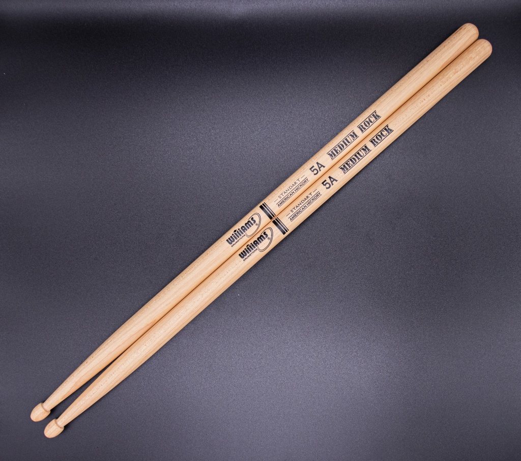 DS-WST-5A Standard Series 5A Барабанные палочки, орех гикори, Williams