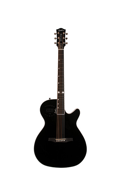 046188 Doyle Dykes Multiac Steel HG Электро-акустическая гитара, черная, с чехлом, Godin