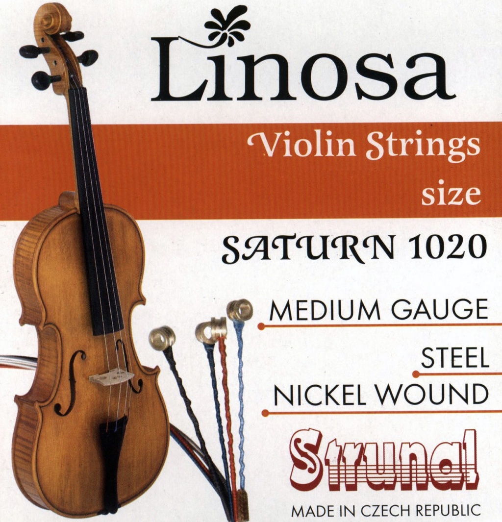 1020-1/8 Saturn Комплект струн для скрипки 1/8, Strunal