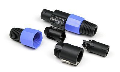 INVOTONE SPK4M - разъем Speaker Connector кабельный папа, 4pin, корпус пластик