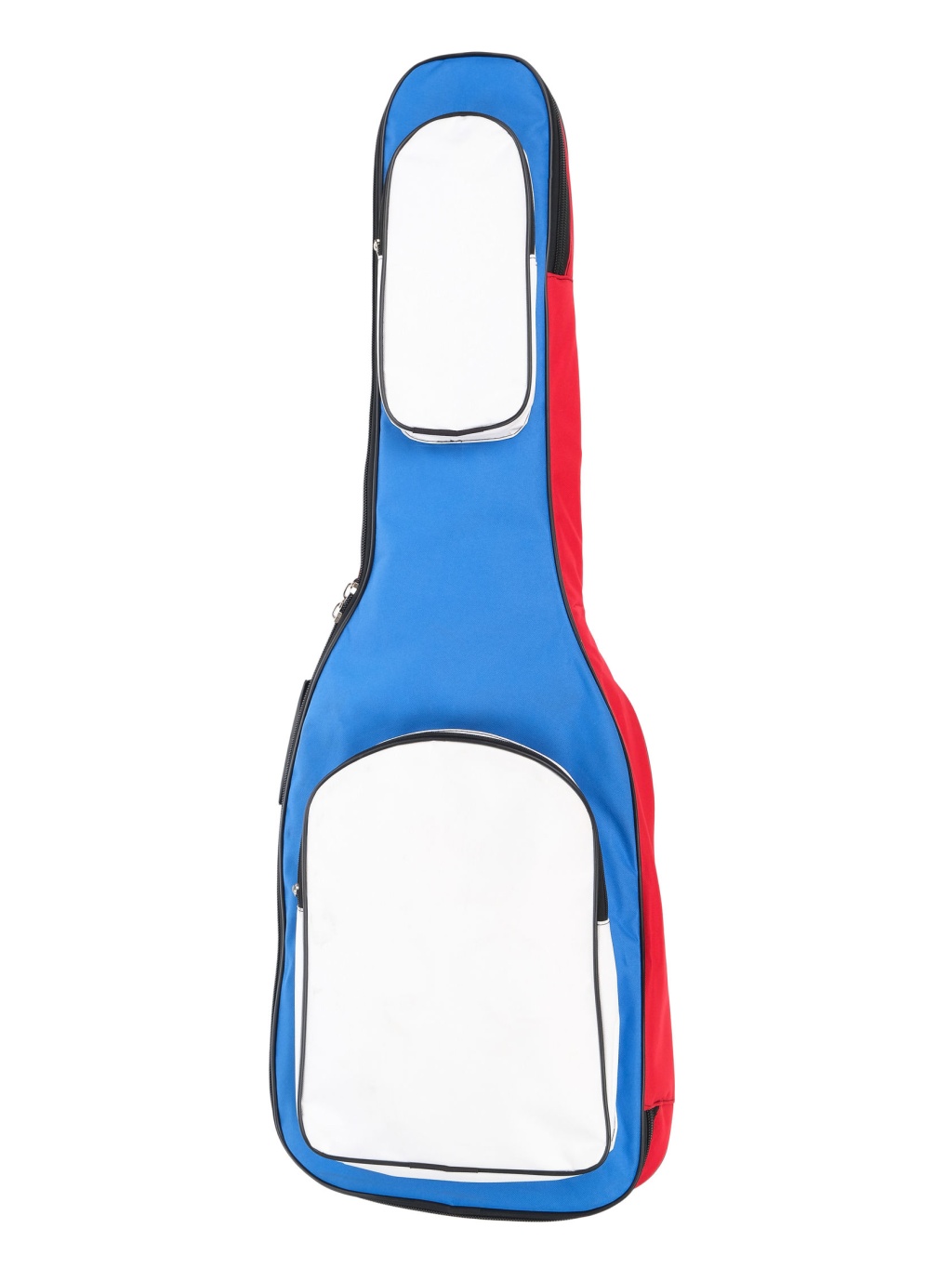 MZ-ChGE-3red/blue/wh Чехол для электрогитары, триколор, MEZZO