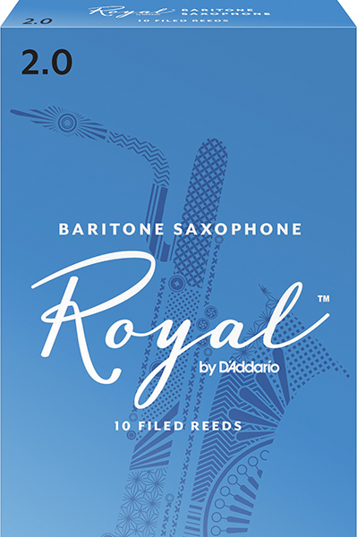 RLB1020 Rico Royal Трости для саксофона баритон, размер 2.0, 10шт, Rico