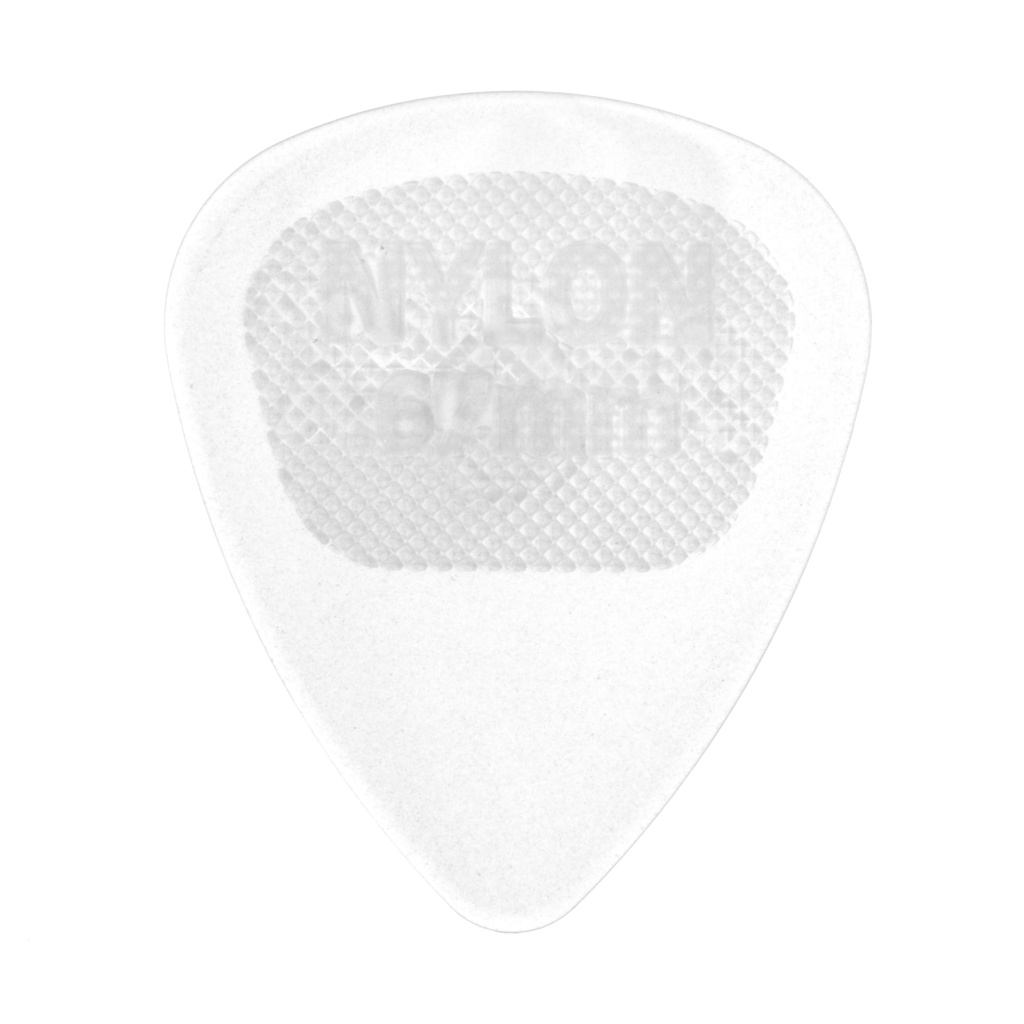 446R.67 Nylon Glow Медиаторы 72шт, толщина 0,67мм, светятся в темноте, Dunlop
