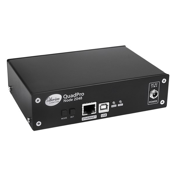 SL-EDEC37 QuadPro Node2048 Контроллер управления световым оборудованием, Siberian Lighting