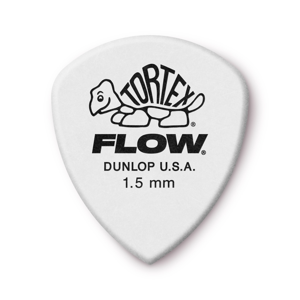 558R1.5 Tortex Flow Медиаторы 72шт, толщина 1.5мм, Dunlop