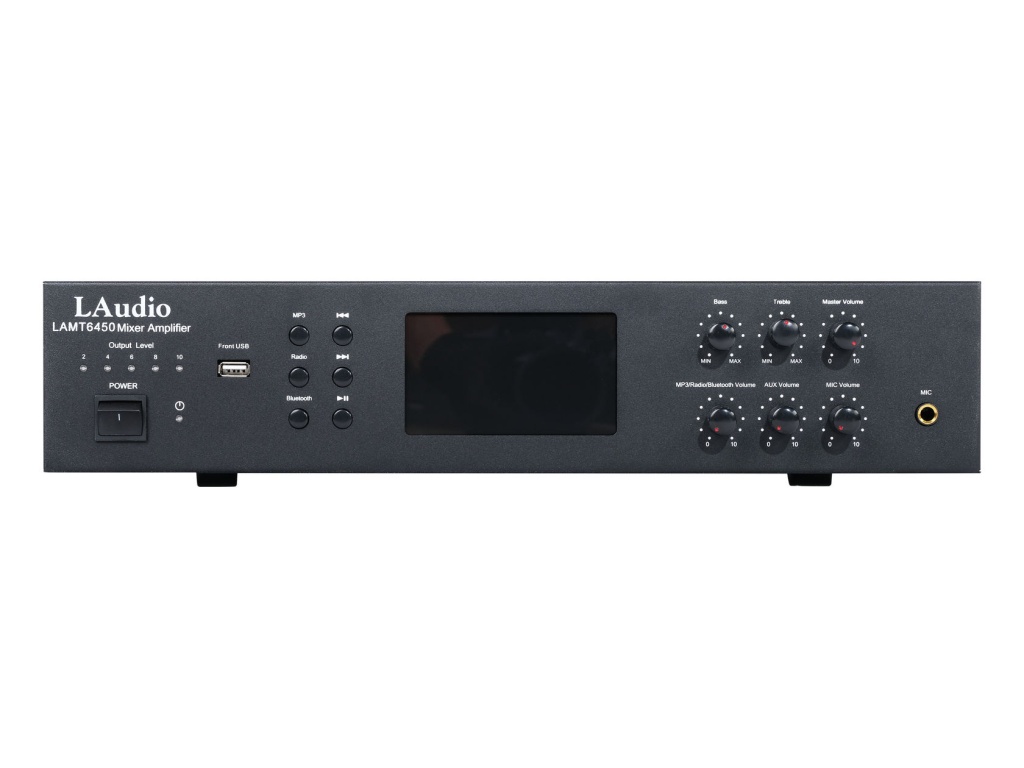 LAMT6450 Усилитель мощности трансляционный, 450Вт, LAudio