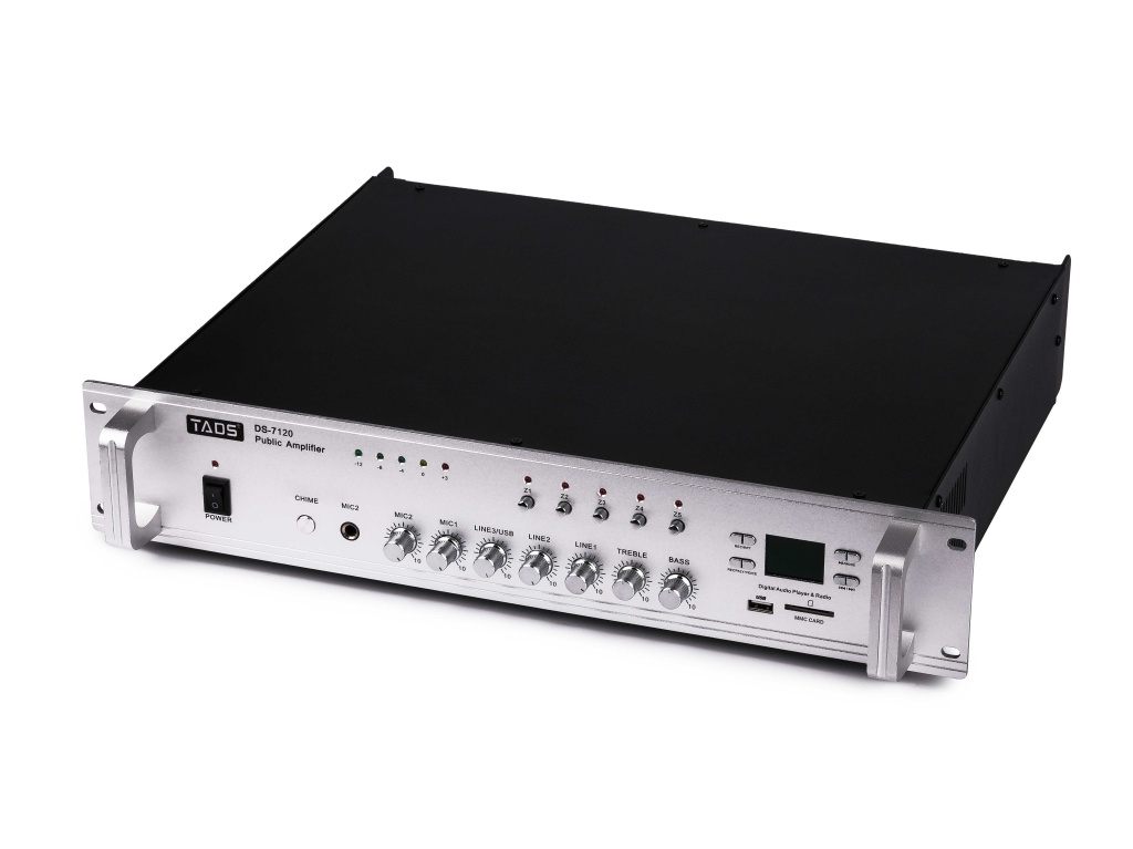 DS-7120 Усилитель мощности трансляционный, 120Вт, TADS