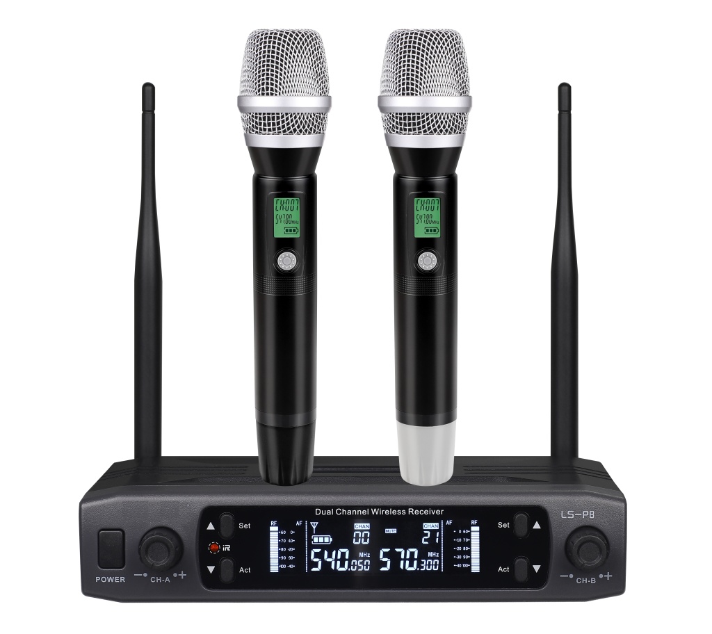 LS-P8-2M Радиосистема с двумя ручными передатчиками, LAudio