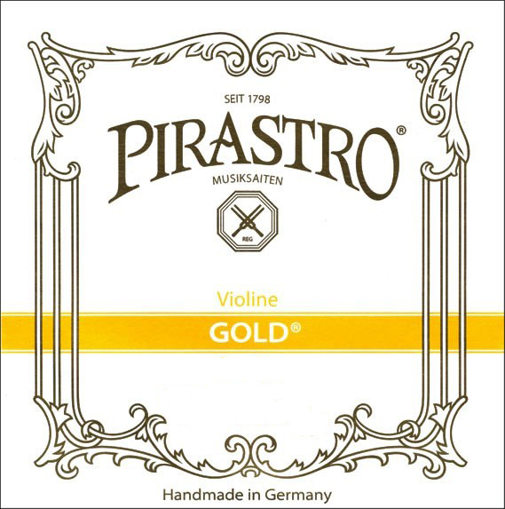 215025 Gold Violin Комплект струн для скрипки (жила), Pirastro