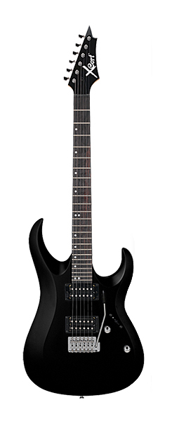 X-1-BK X Series Электрогитара, черная, Cort