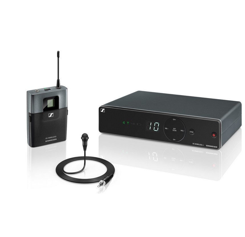 506981 XSW 1-ME2-B Беспроводная система с петличным микрофоном, 614-638 МГц, Sennheiser