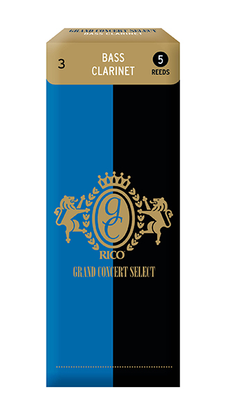RGB05SCL300 Grand Concert Select Трости для кларнета бас, размер 3.0, 5шт, Rico