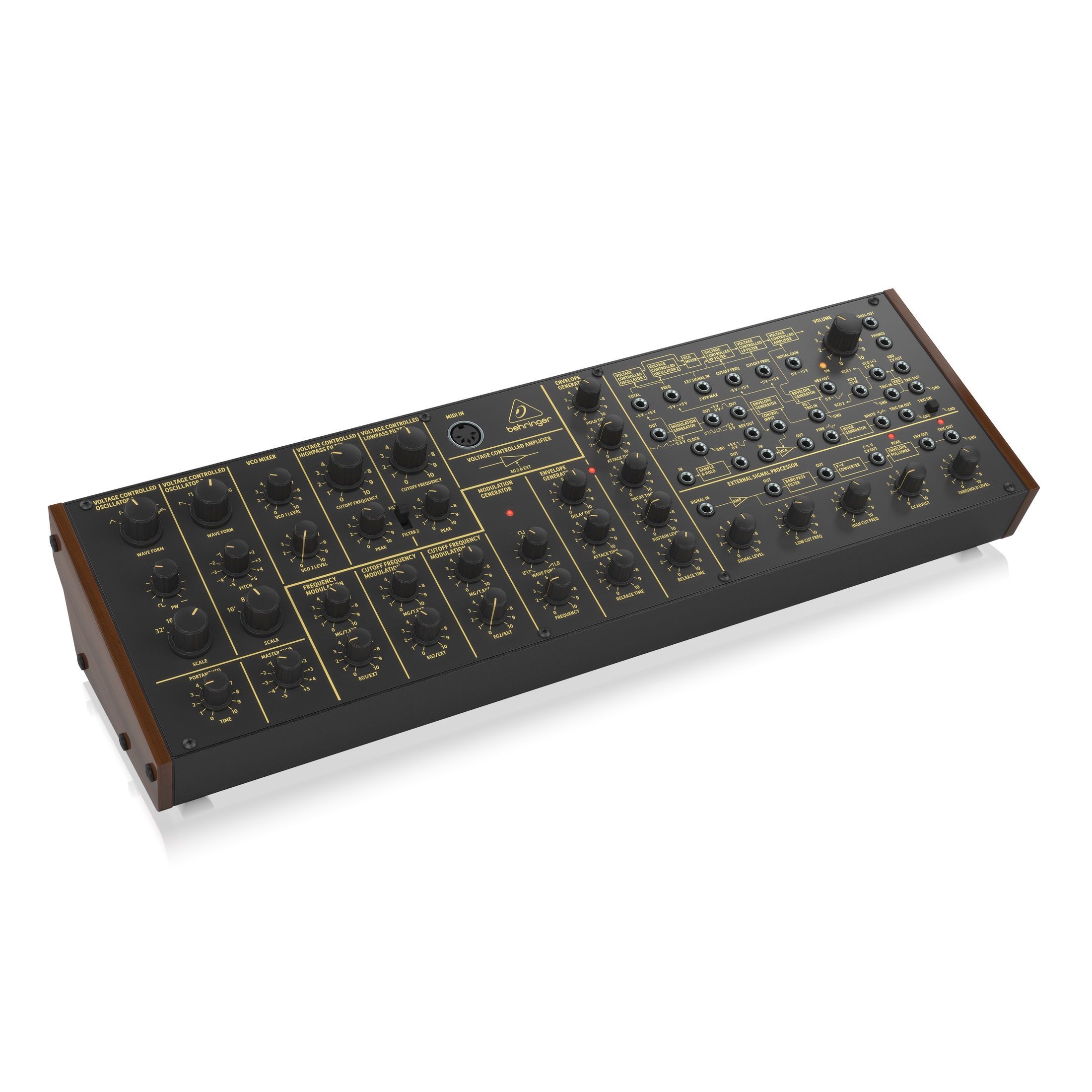 BEHRINGER K-2 - полумодульный монофонический аналоговый синтезатор