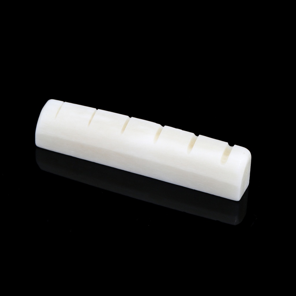 M630-2 Верхний порожек для акустической гитары(43х6х9), кость, 2шт, Musiclily