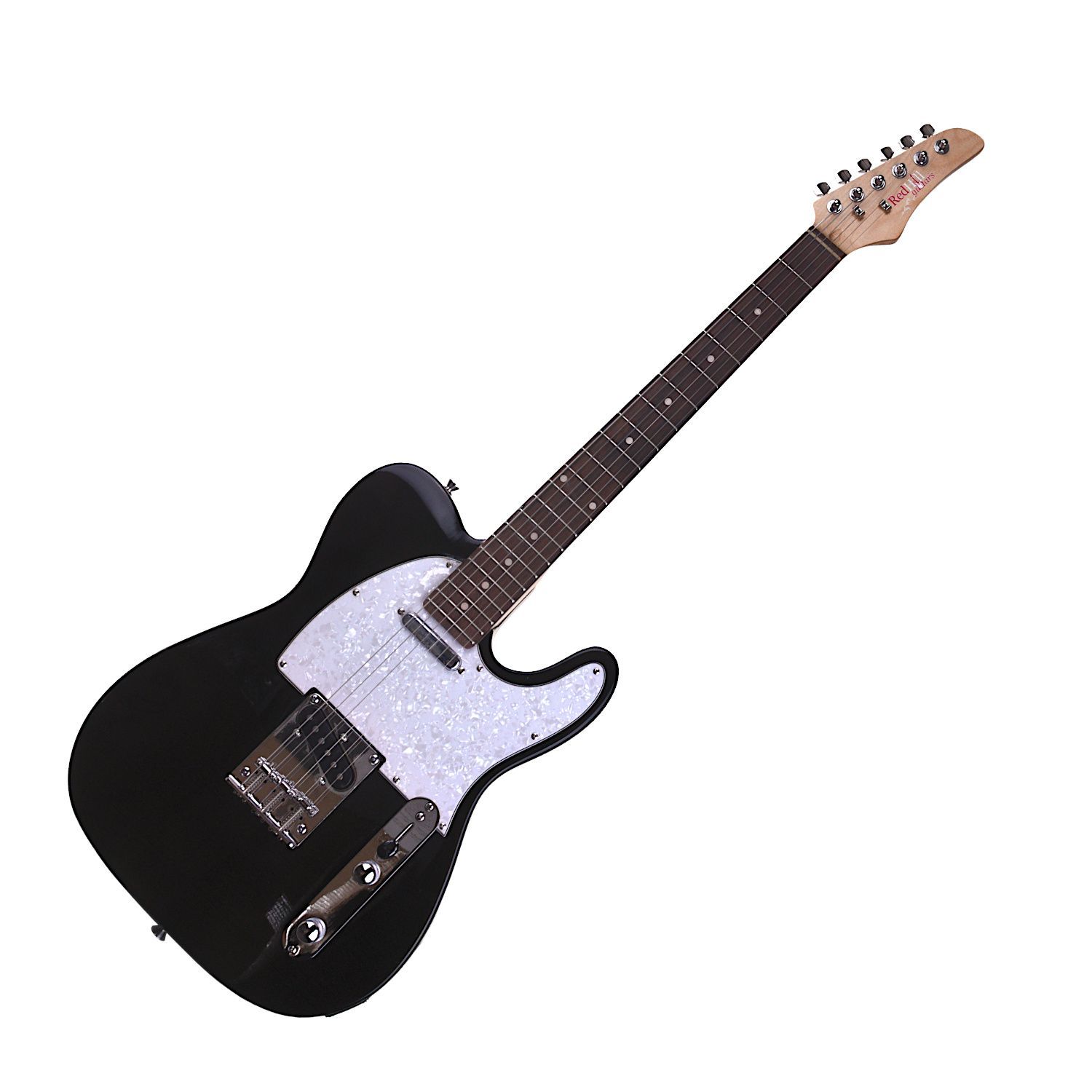 REDHILL TLX100 BK - электрогитара, Telecaster, S-S, тополь/клен, цвет черный