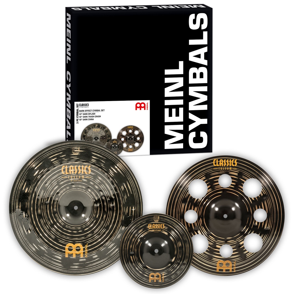 CCD101618 Classics Custom Dark Комплект тарелок 10, 16, 18", Meinl