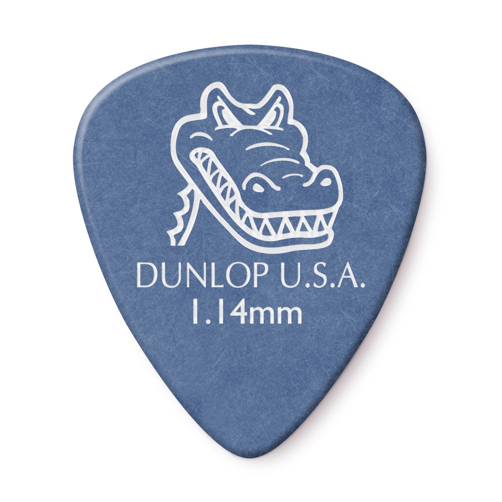 417P1.14 Gator Grip Медиаторы, 12шт, толщина 1,14мм, Dunlop
