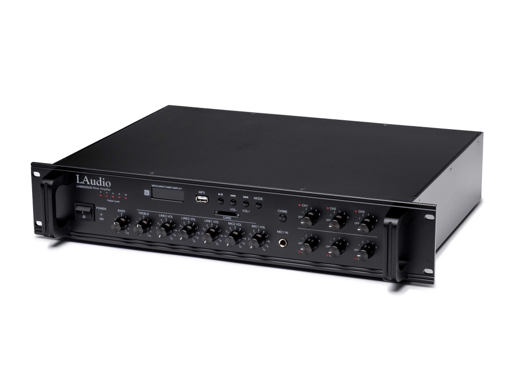 LAM6250UB Усилитель мощности трансляционный, 250Вт, LAudio