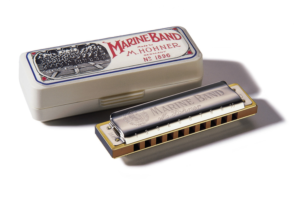 M1896956 Marine Band Classic Bb-natural-minor Губная гармошка Hohner